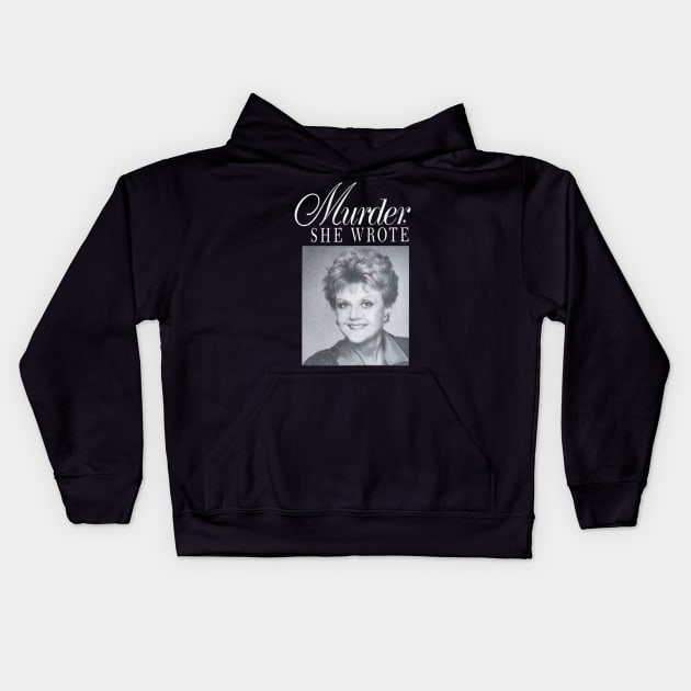 Murder she wrote - Vintage Kids Hoodie by tamisanita